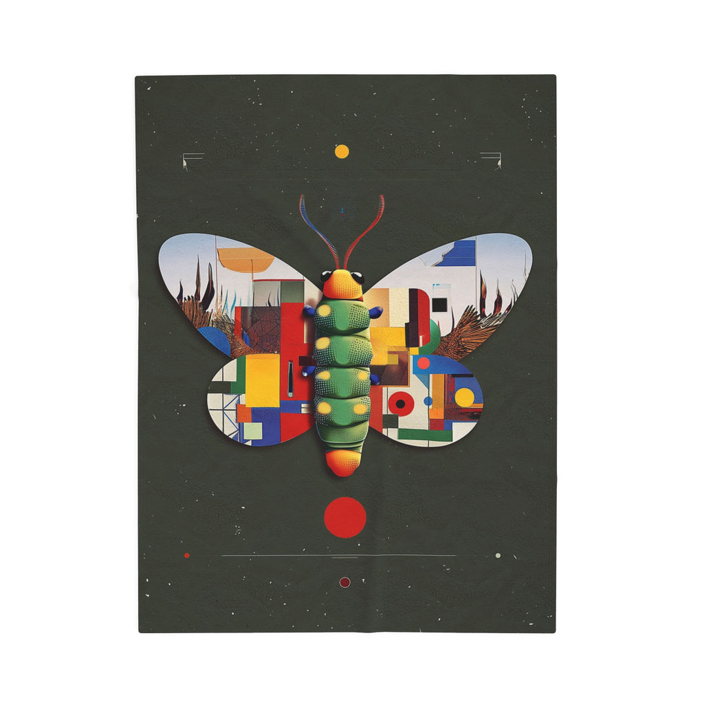 Geometric Butterfly: Modernist Collage, Bauhaus-Inspired Design   |    Custom Orders Available