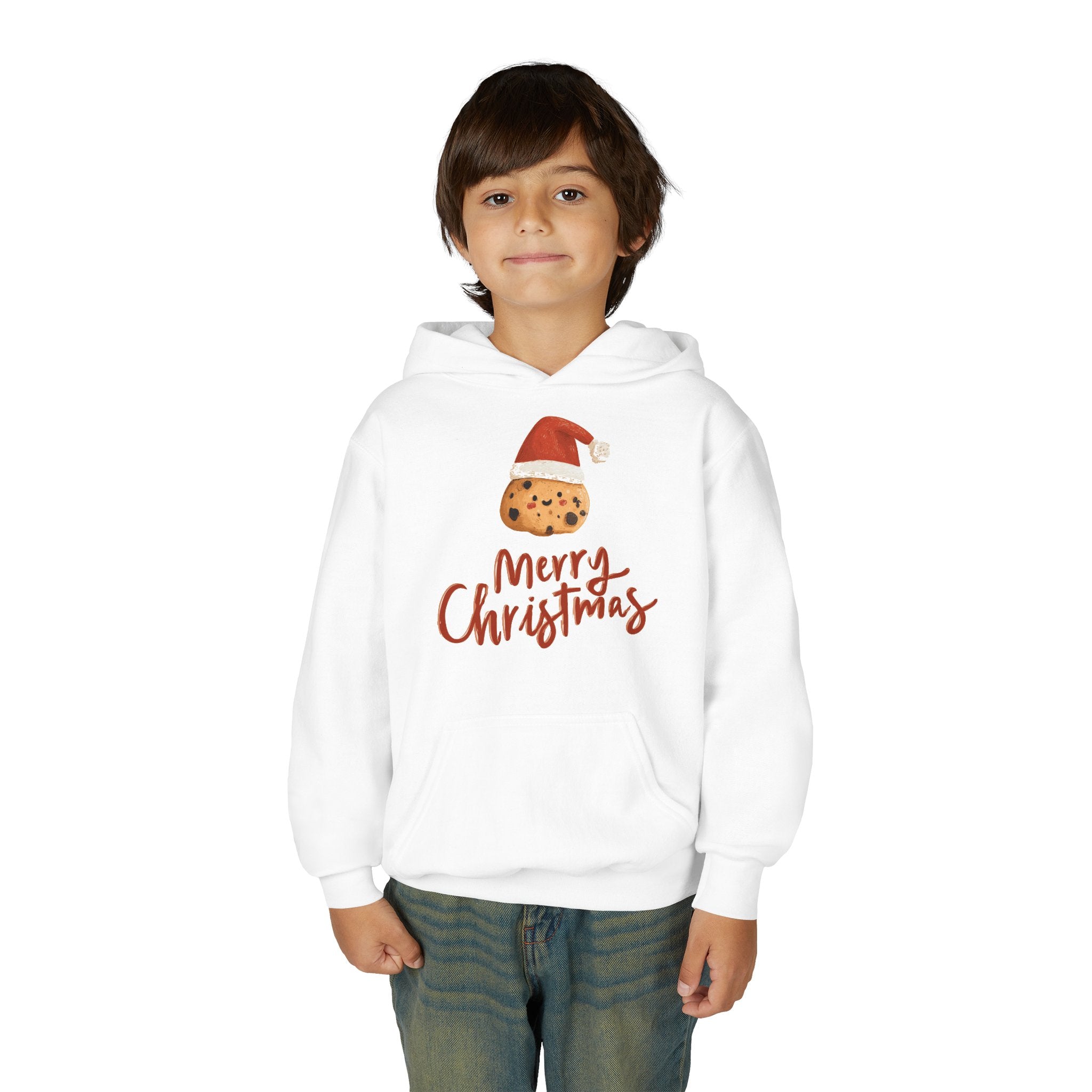 Christmas Cookie Youth Heavy Blend Hooded Sweatshirt