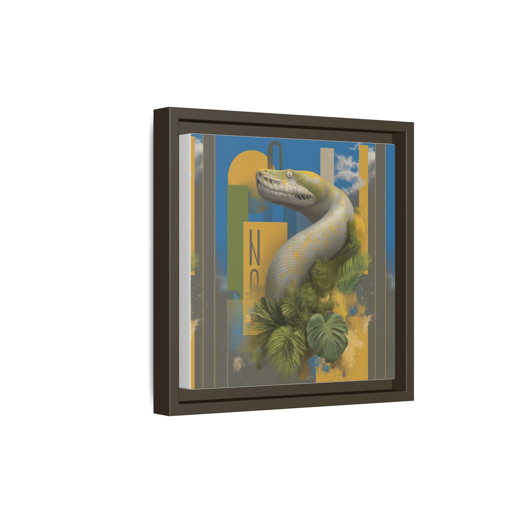 Serpent's Geometry: Tropical Realism, Digital Wildlife Composition   |    Custom Orders Available