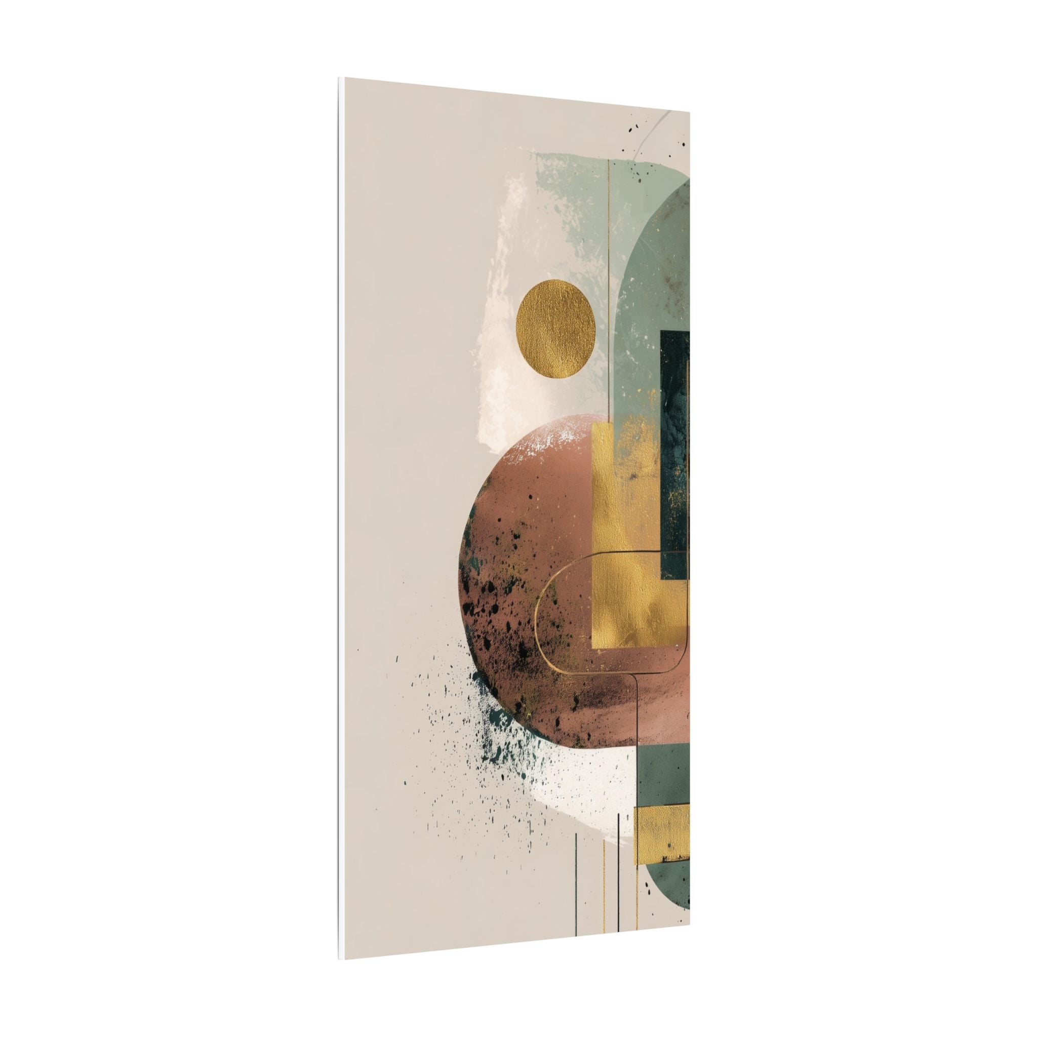 Geometric Harmony: Abstract Composition, Modernist Minimalism, Ethereal Design Layers   |   Custom Orders Accepted