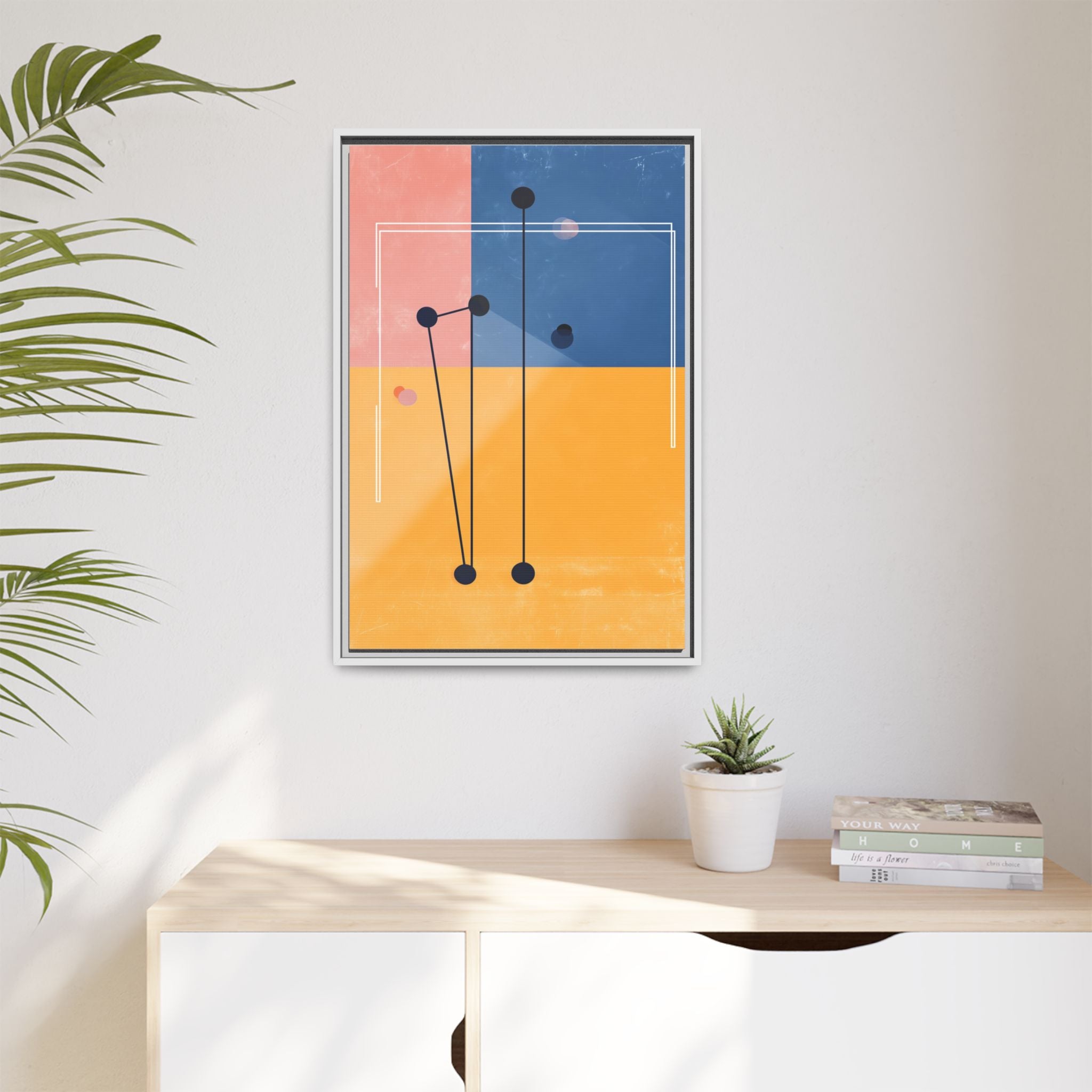 Nexus of Connection: Geometric Abstraction, Modernist Composition, Digital Color Blocks   |   Custom Orders Accepted