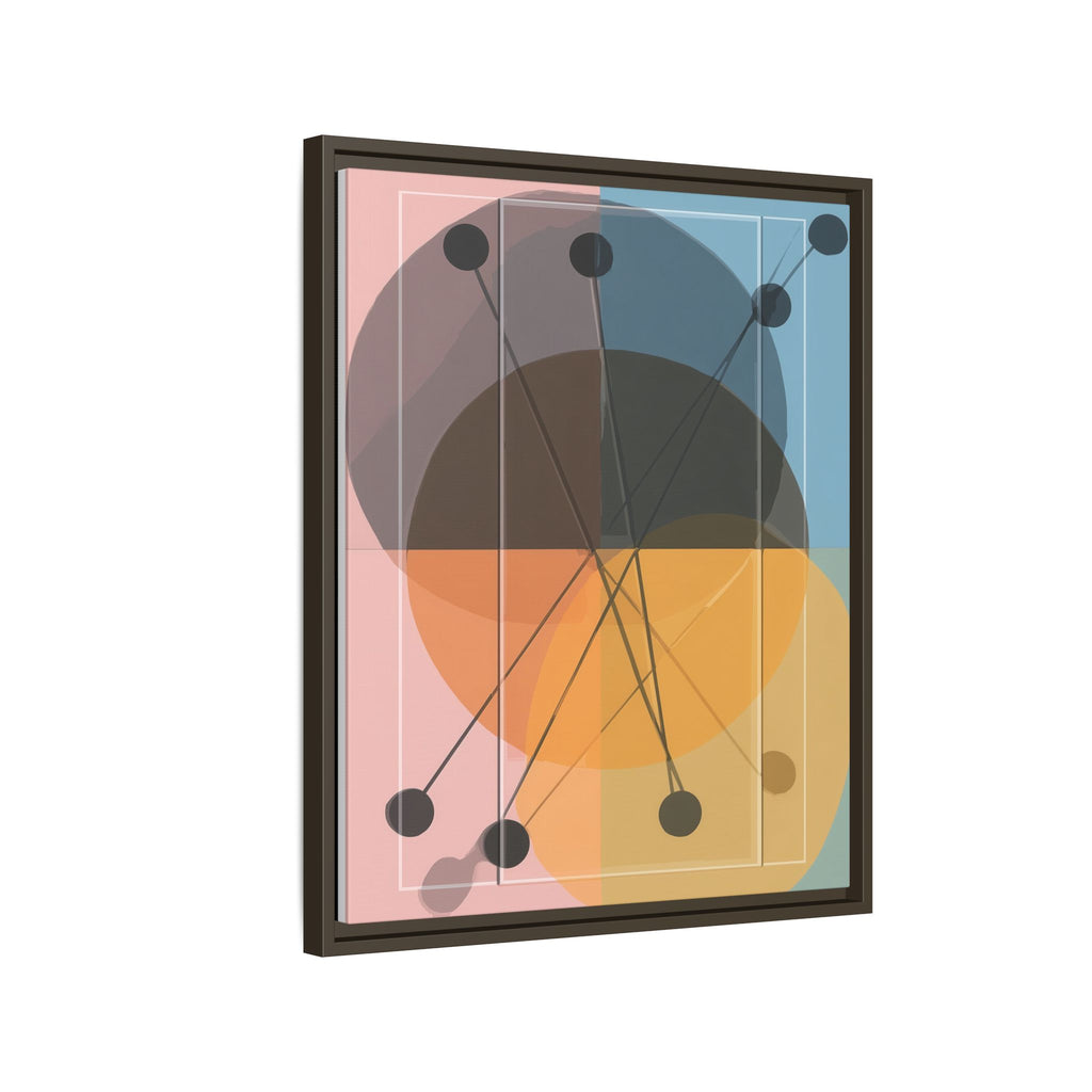 Geometric Intersections: Pastel Quadrants, Mid-Century Minimalism, Network Nodes   |   Custom Orders Accepted
