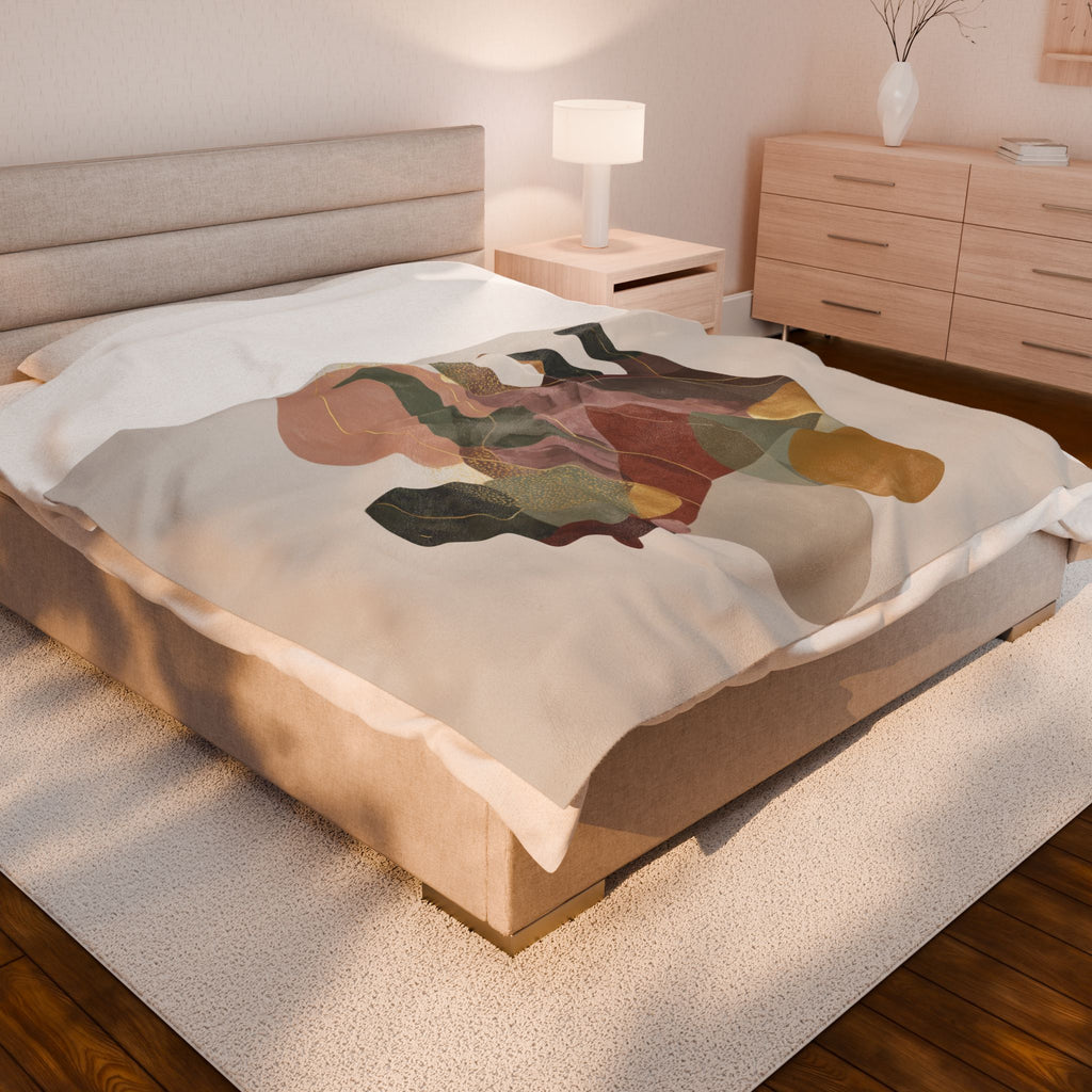 Geometric Hippo: Abstract Animal Art, Modern Cubist Style   |    Custom Orders Available