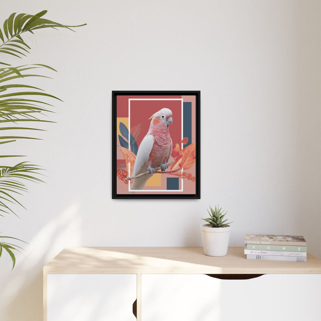 Geometric Cockatoo: Prismatic Wildlife Portrait, Modern Avian Art Series   |    Custom Orders Available