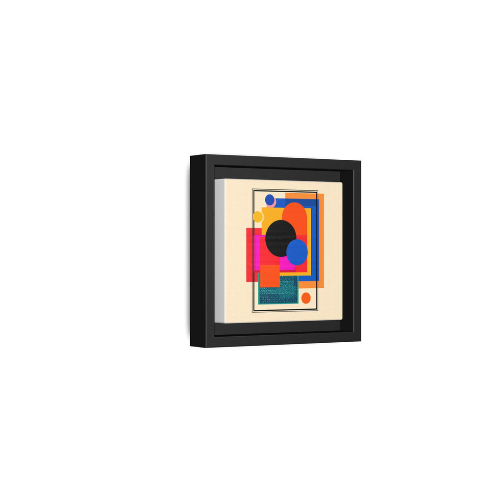 Geometric Harmony: Abstract Color Blocks, Mid-Century Modern Design, Minimalist Art Composition   |   Custom Orders Accepted