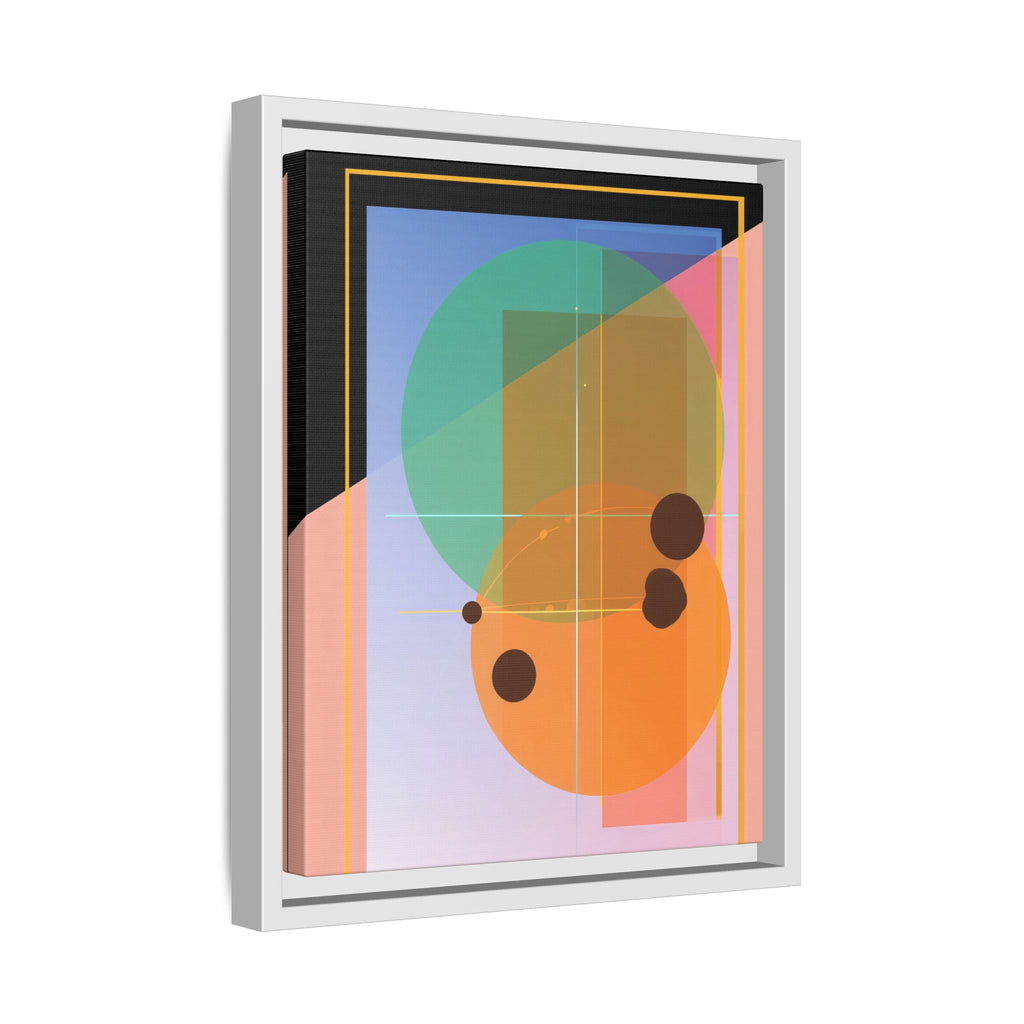 Geometric Harmony: Abstract Composition, Overlapping Shapes, Precision Design   |   Custom Orders Accepted