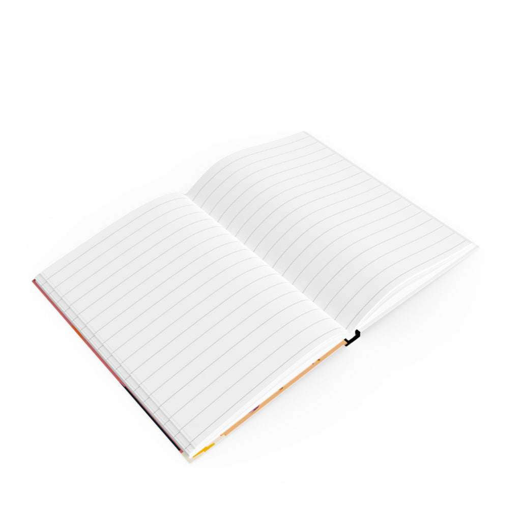 Personalized Pink Cockatoo Hard Backed Journal - Customizable Notebook, Gift for Writers, Tropical Bird Diary, Unique Stationery for Women,