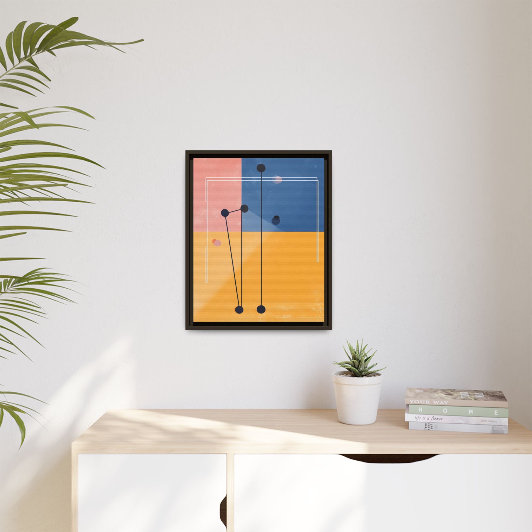 Nexus of Connection: Geometric Abstraction, Modernist Composition, Digital Color Blocks   |   Custom Orders Accepted