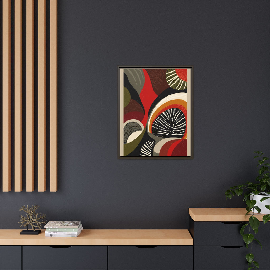 Geometric Rhythm: Abstract Composition, Mid-Century Modern Art, Radial Design Inspiration   |   Custom Orders Accepted