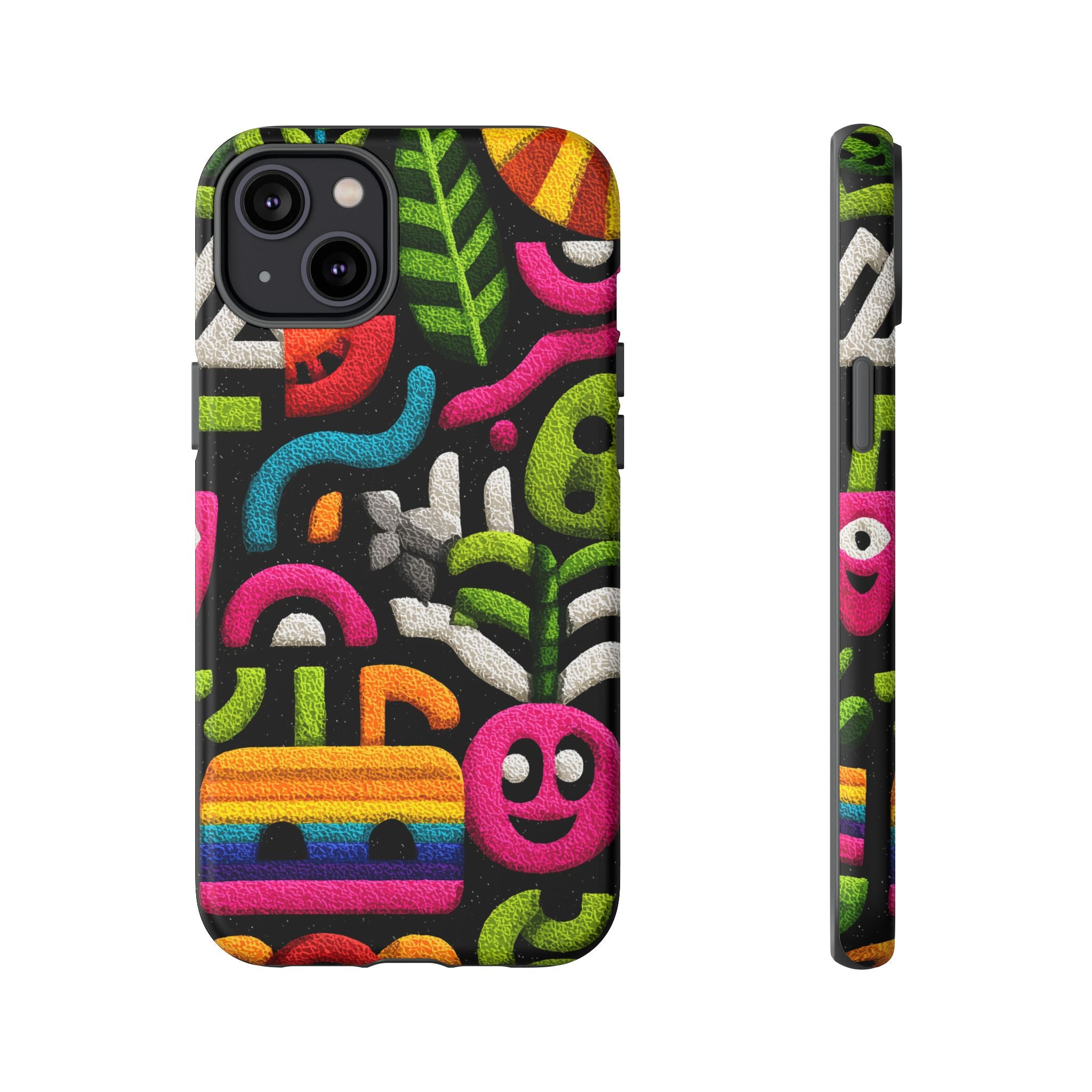Vibrant Phone Case - Tough Cases | Funky, Colorful, Unique Design for Personalization, Gift, Accessory, Protection, Trendy Style