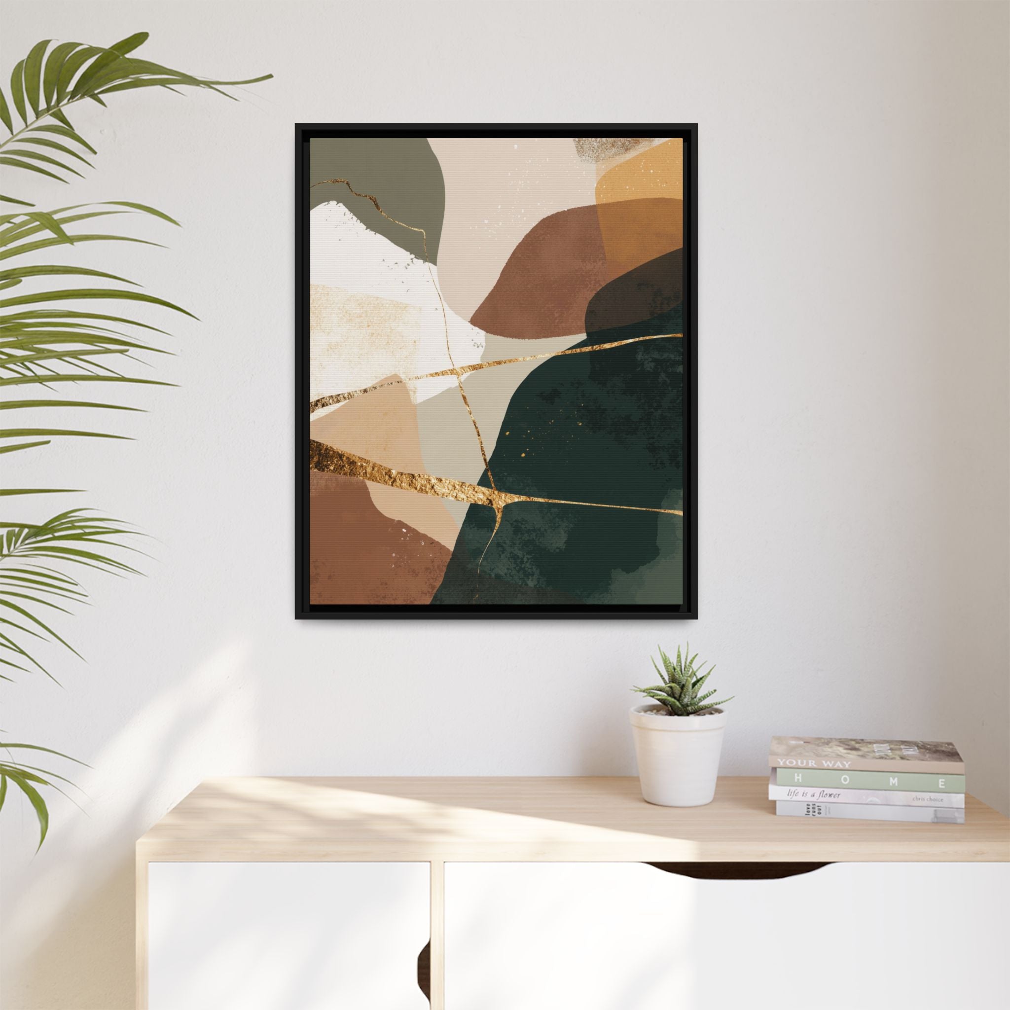 Geological Whispers: Organic Abstractions, Metallic Landscapes, Contemporary Minimalist Design   |   Custom Orders Accepted