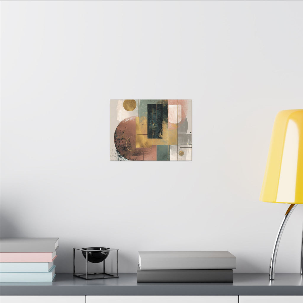 Geometric Harmony: Abstract Composition, Modernist Minimalism, Ethereal Design Layers   |   Custom Orders Accepted