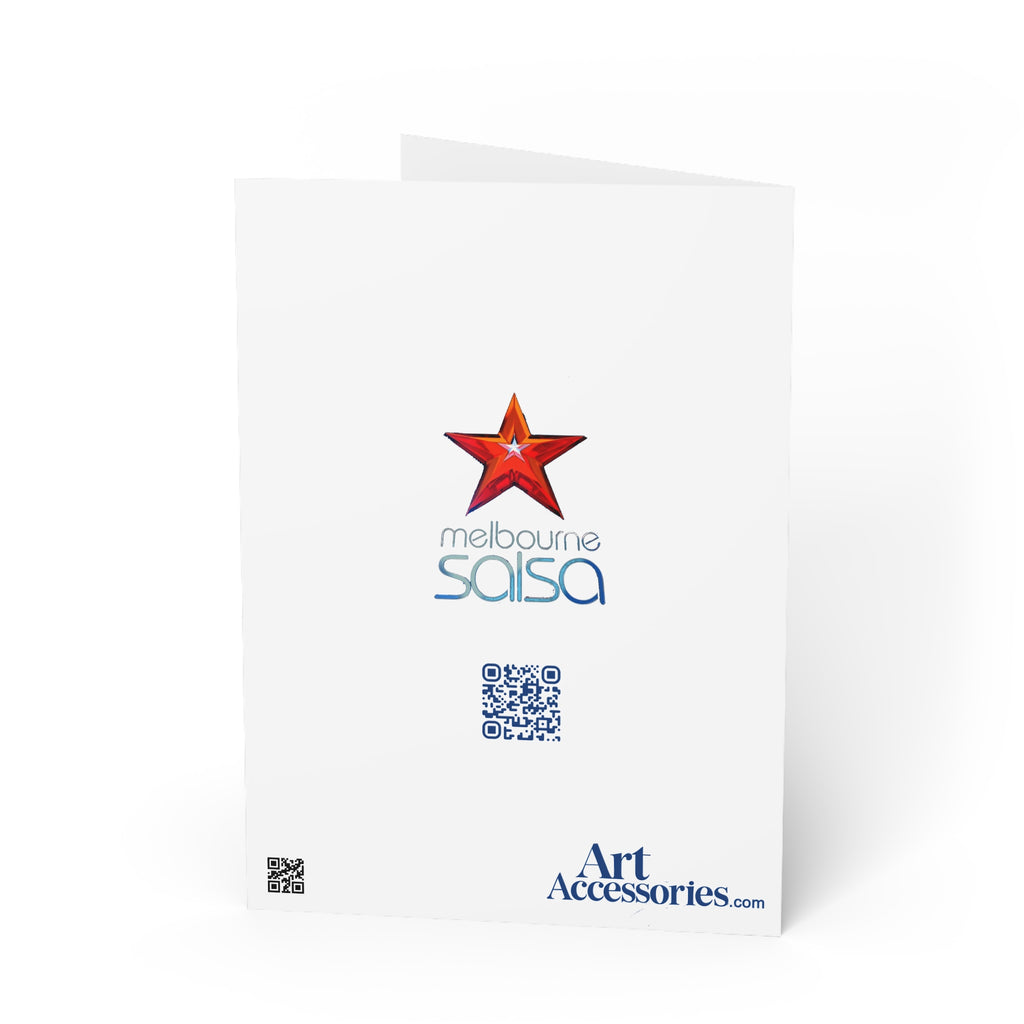 Copy of Christmas Salsa Dancing Greeting Card