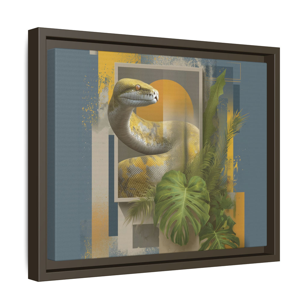 Serpent in Geometrics: Tropical Graphic Design, Modern Nature Illustration   |    Custom Orders Available