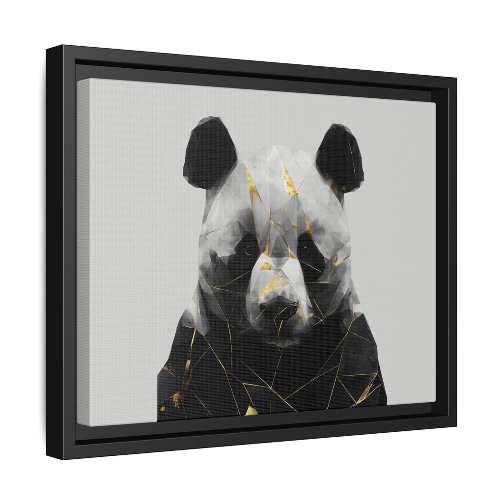 Fractured Panda: Geometric Wildlife Art, Low-Poly Contemporary Portrait   |  Personalized & Custom Orders Available