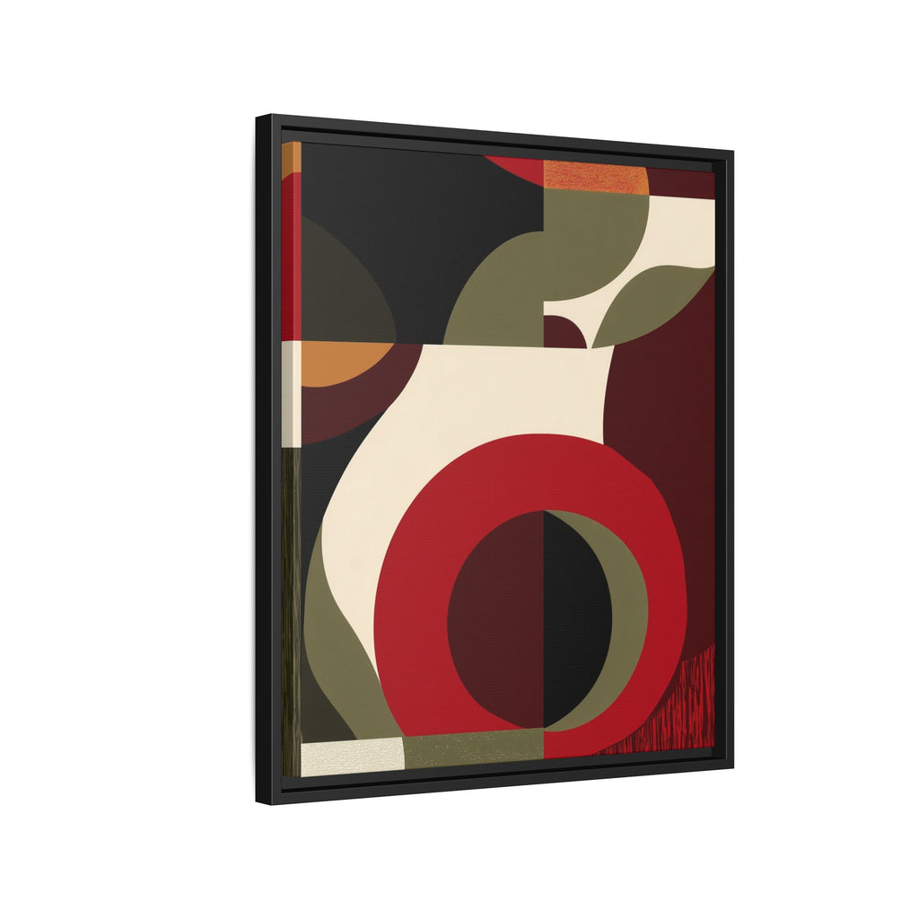 Geometric Intersections: Mid-Century Modern Design, Abstract Architectural Composition, Rhythmic Curved Forms   |   Custom Orders Accepted