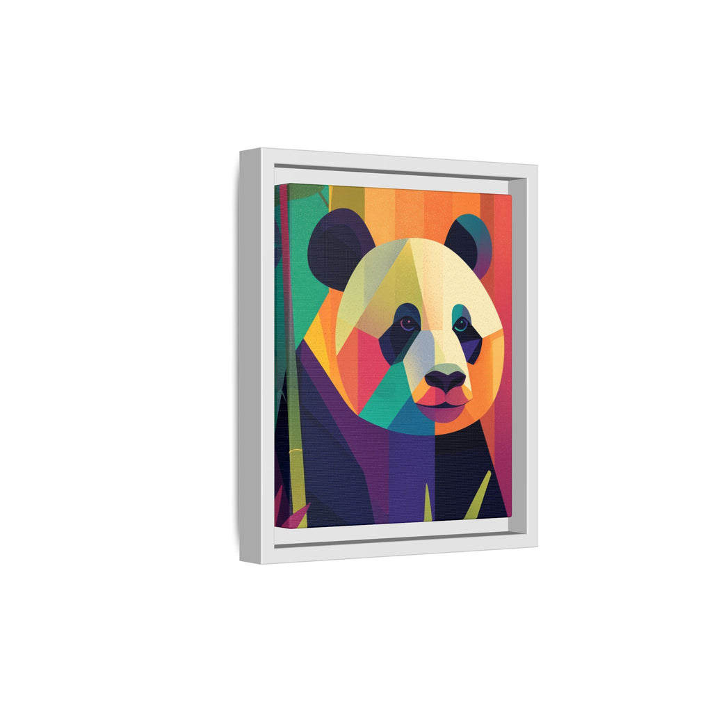 Geometric Panda Framed Print : Kaleidoscope Panda, Digital Art Illustration   |  Personalized & Custom Orders Available