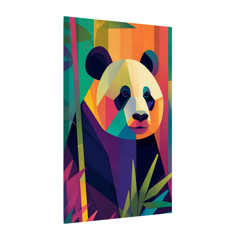 Geometric Panda: Cubist Wildlife, Colorful Fragmentation, Modern Digital Art   |  Personalized & Custom Orders Available