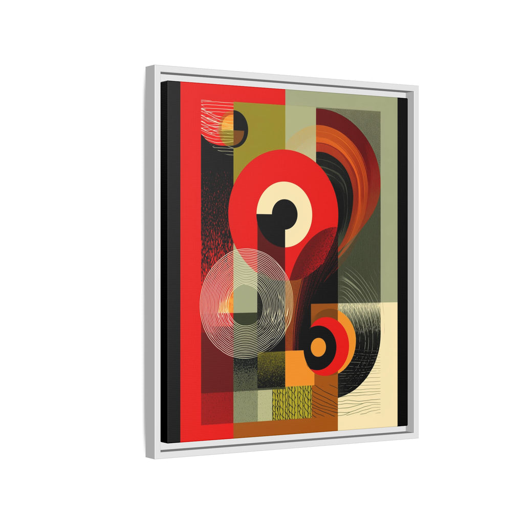 Chromatic Geometrics: Abstract Constructivist Composition, Modernist Color Blocking, Layered Circular Forms   |   Custom Orders Accepted