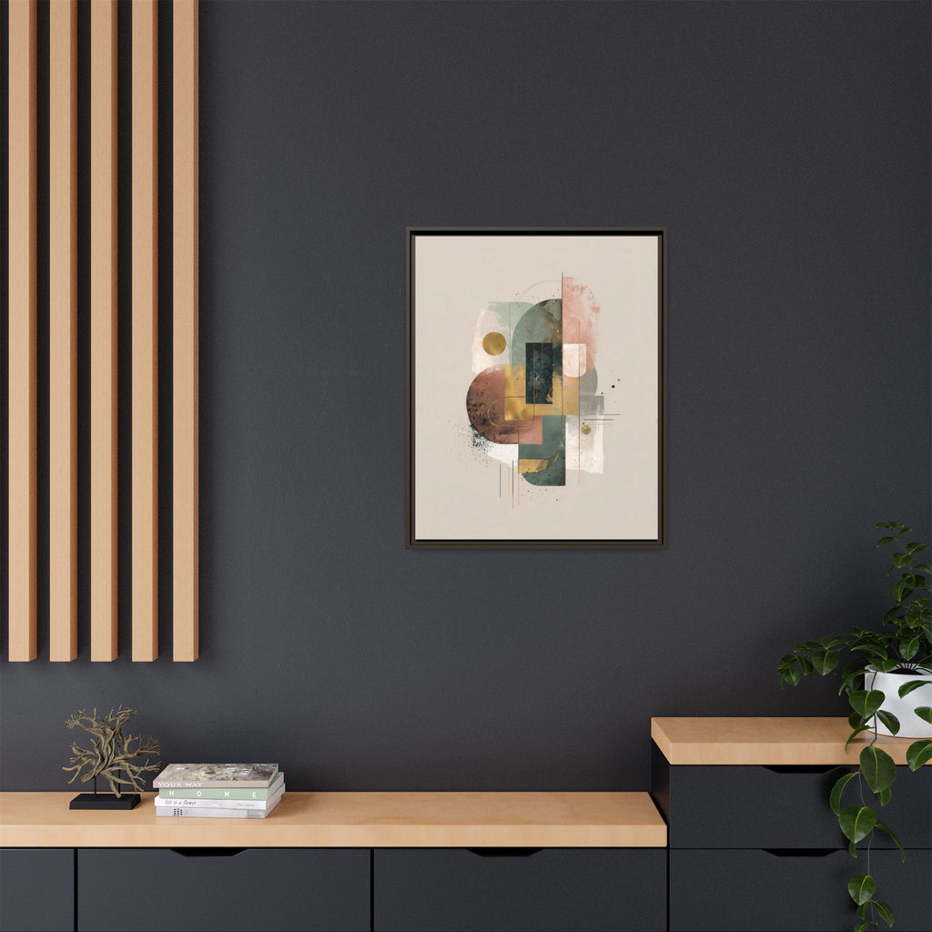 Organic Geometries: Fragmented Forms, Digital Abstract Composition, Layered Minimalist Art   |   Custom Orders Accepted