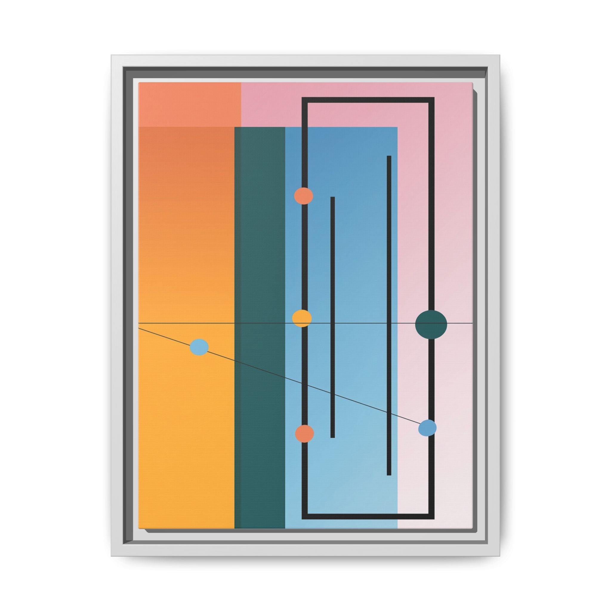 Geometric Harmony: Constructivist Color Planes, Modernist Composition, Abstract Spatial Rhythm   |   Custom Orders Accepted