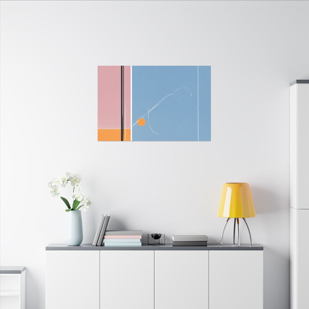 Geometric Harmony: Abstract Minimalist Composition, Modernist Color Fields, Constructivist Design Principles   |   Custom Orders Accepted