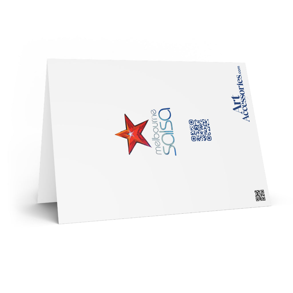 Copy of Christmas Salsa Dancing Greeting Card