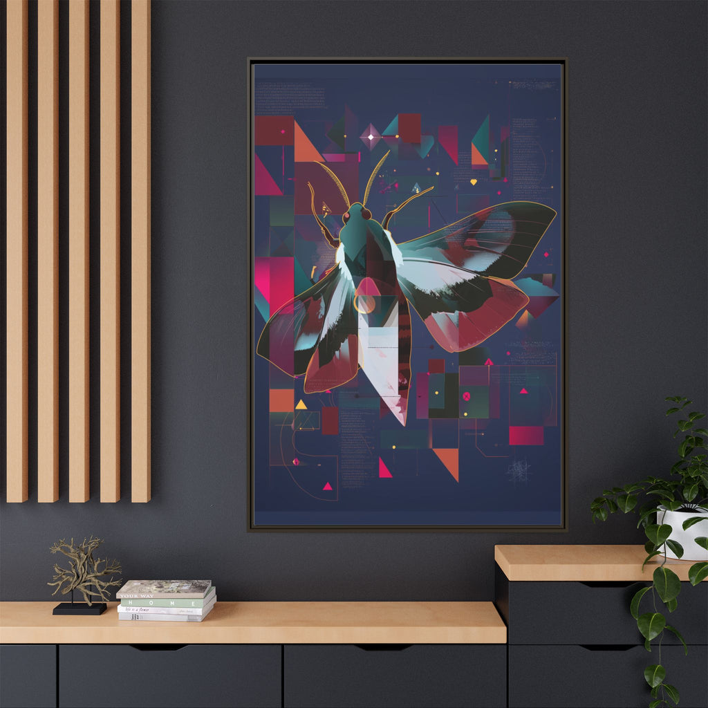 Digital Metamorphosis: Geometric Butterfly, Technological Nature   |    Custom Orders Available