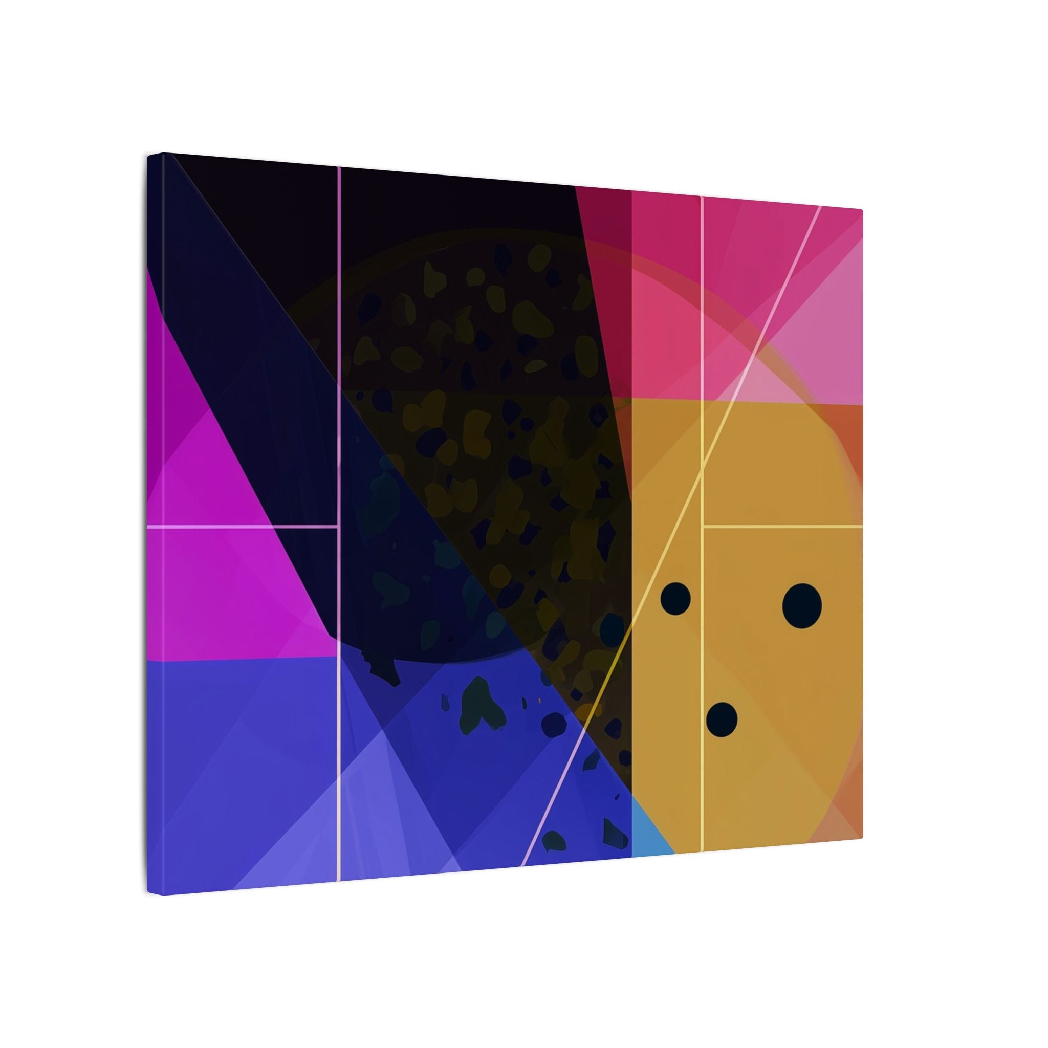 Geometric Intersections: Angular Minimalism, Digital Constructivism, Chromatic Grid Composition   |   Custom Orders Accepted