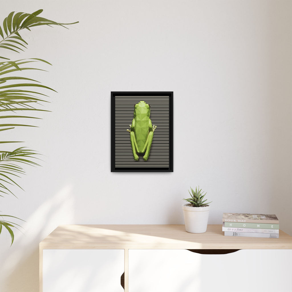 Geometric Amphibian: Low-Poly Frog Design, Digital Art Minimalism   |  Personalized & Custom Orders Available