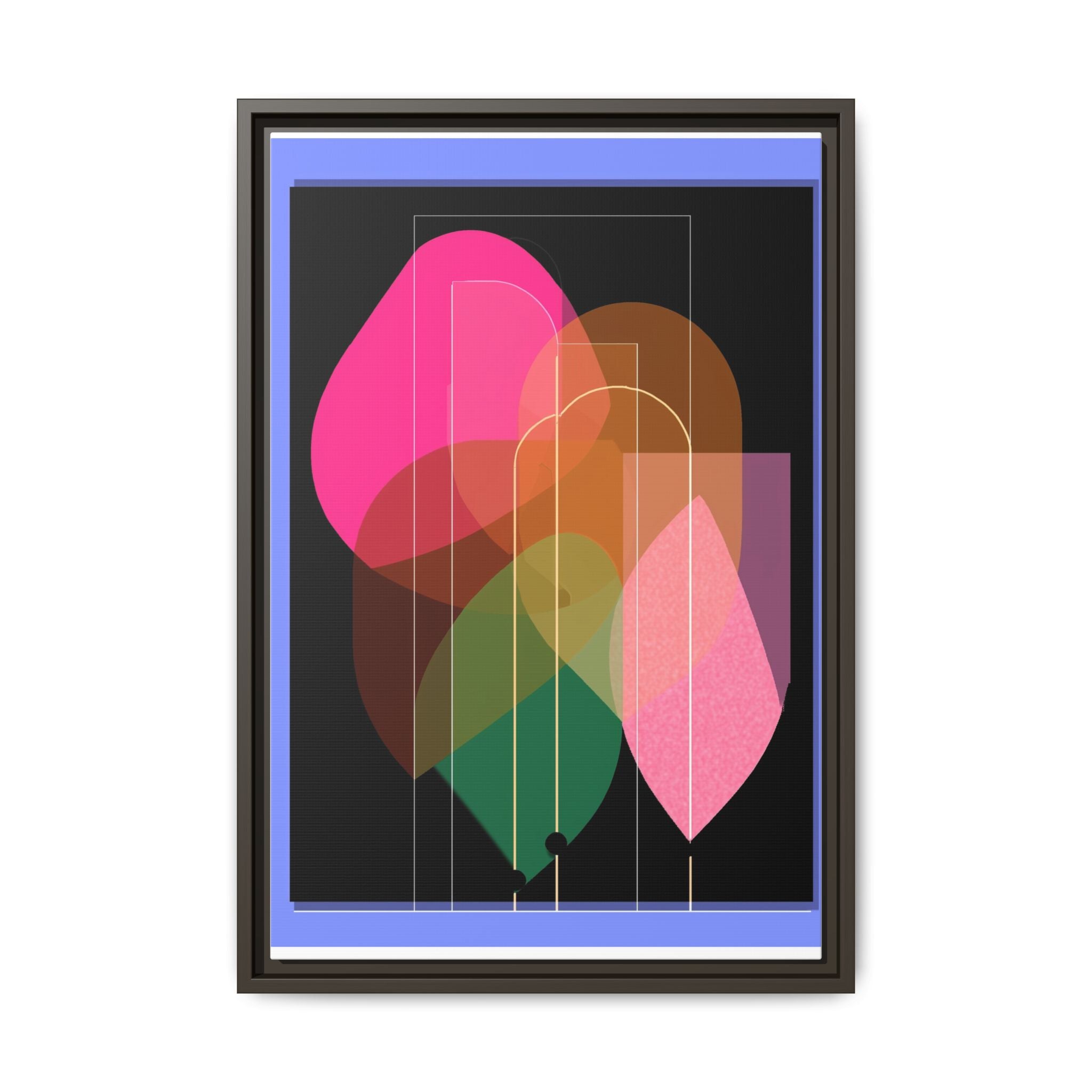 Organic Geometry: Abstract Shape Symphony, Minimalist Color Layers, Contemporary Graphic Design   |   Custom Orders Accepted