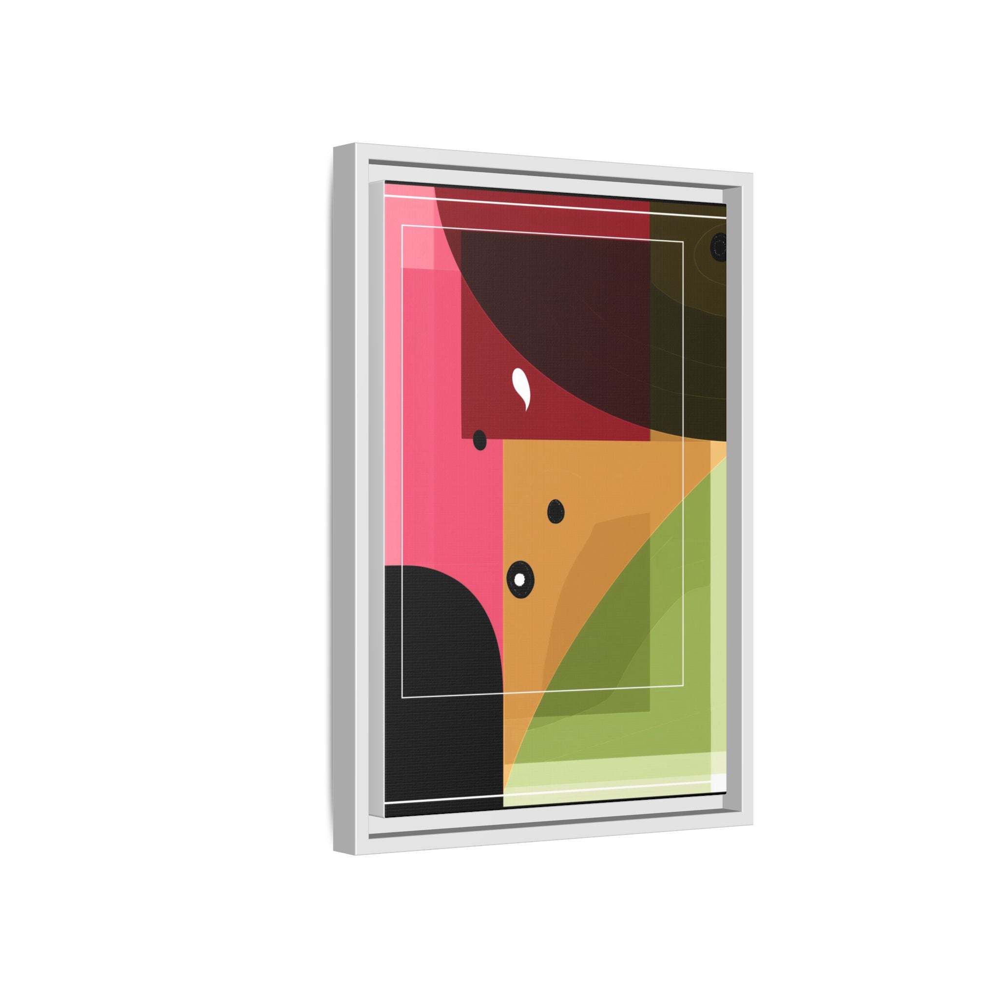 Geometric Convergence: Abstract Modernist Composition, Constructivist Color Blocking, Layered Geometric Design   |   Custom Orders Accepted