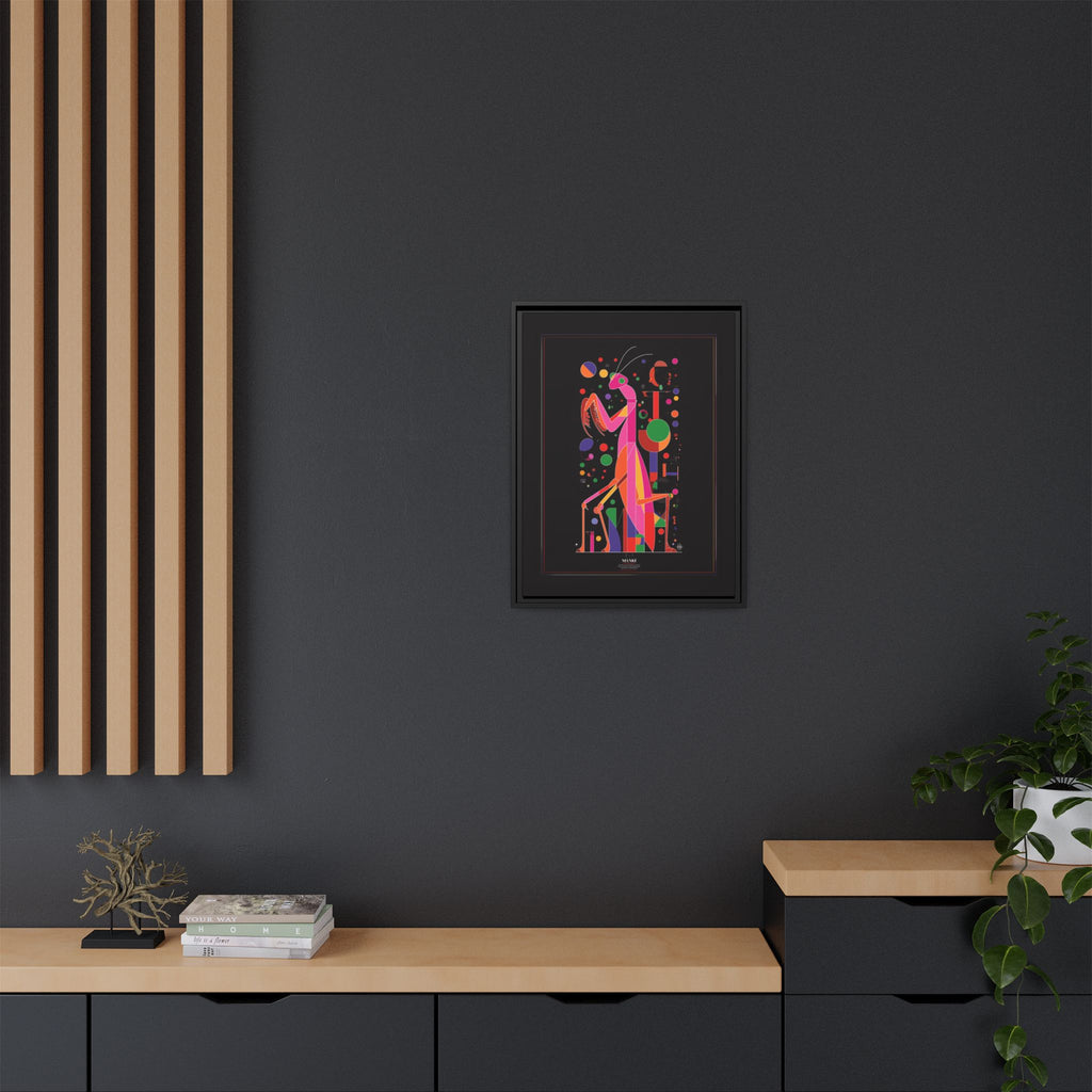 MANKE: Geometric Praying Mantis, Cubist Color Block Design   |    Custom Orders Available