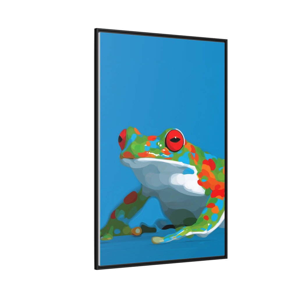 Mosaic Frog: Geometric Wildlife Art, Colorful Amphibian Print   |    Custom Orders Available