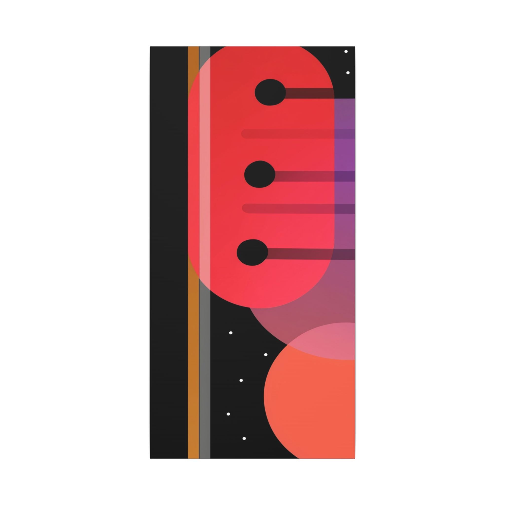Cosmic Geometry: Abstract Shapes in Vibrant Colors, Digital Minimalist Design, Constructivist Inspiration   |   Custom Orders Accepted