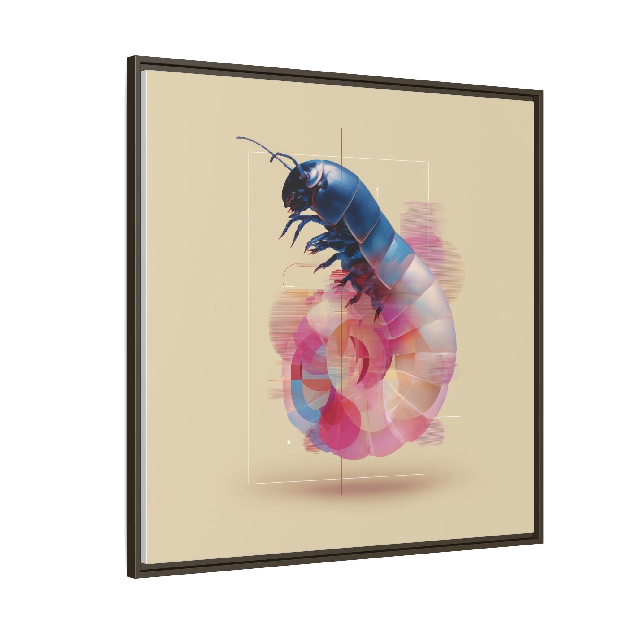 Exoskeleton Cipher: Digital Insect Rendering, Geometric Glitch Art   |    Custom Orders Available