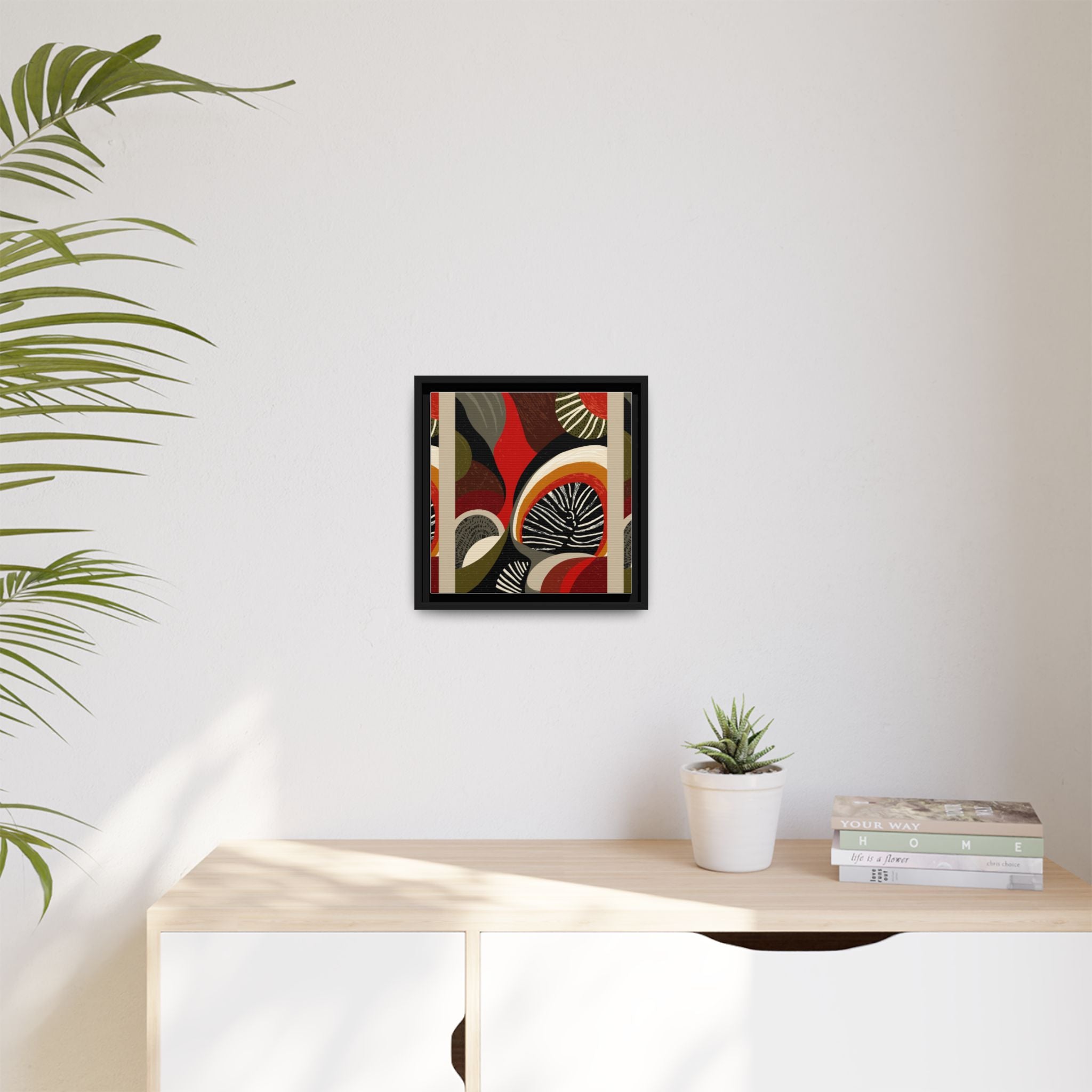 Geometric Rhythm: Abstract Composition, Mid-Century Modern Art, Radial Design Inspiration   |   Custom Orders Accepted