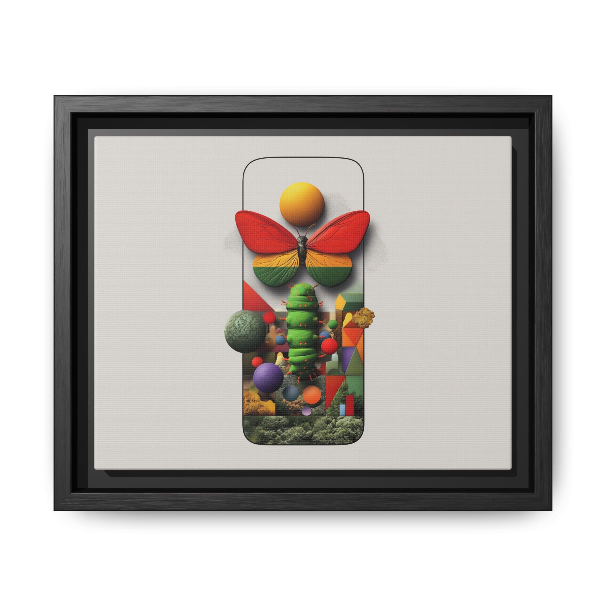 Digital Metamorphosis: Cybernetic Butterfly Realm, Surreal Tech Nature Composition   |    Custom Orders Available