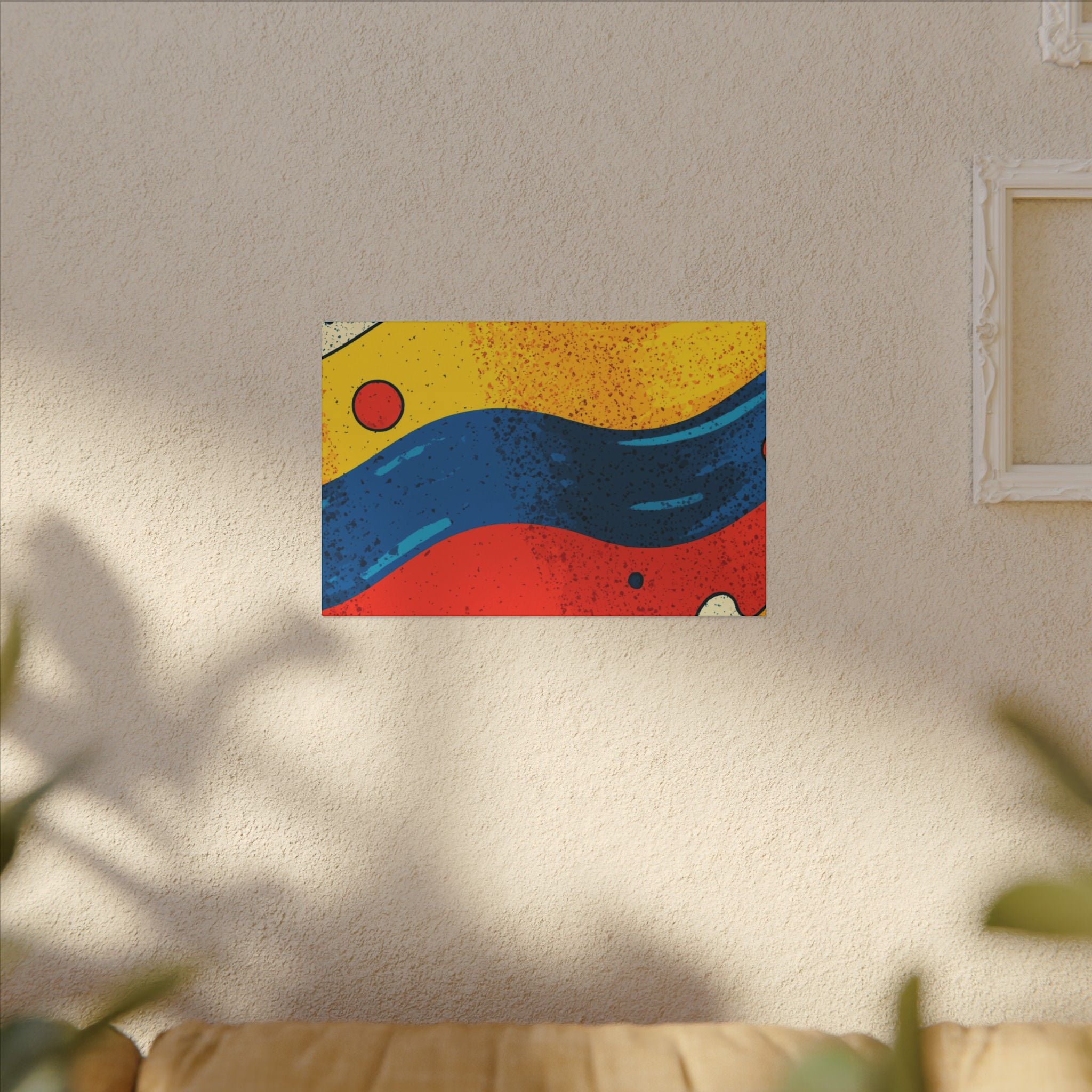 Fluid Dynamics: Retro Abstract Shapes, Mid-Century Modern Motion, Geometric Color Waves   |   Custom Orders Accepted