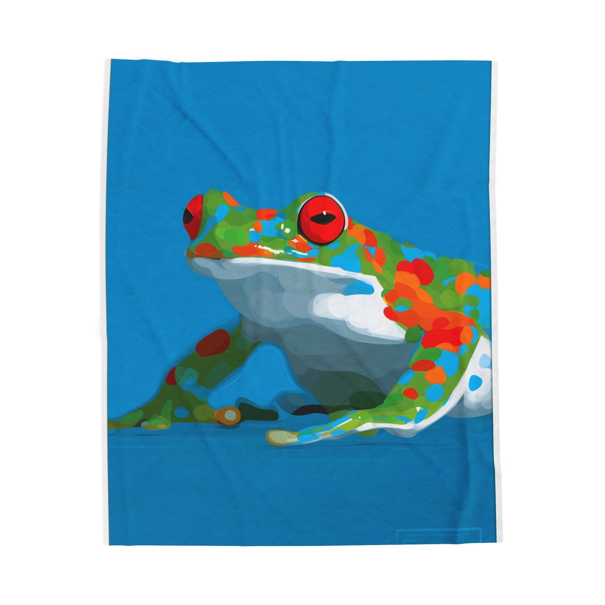 Chromatic Amphibian: Geometric Frog Design, Vibrant Mosaic Art Print   |    Custom Orders Available