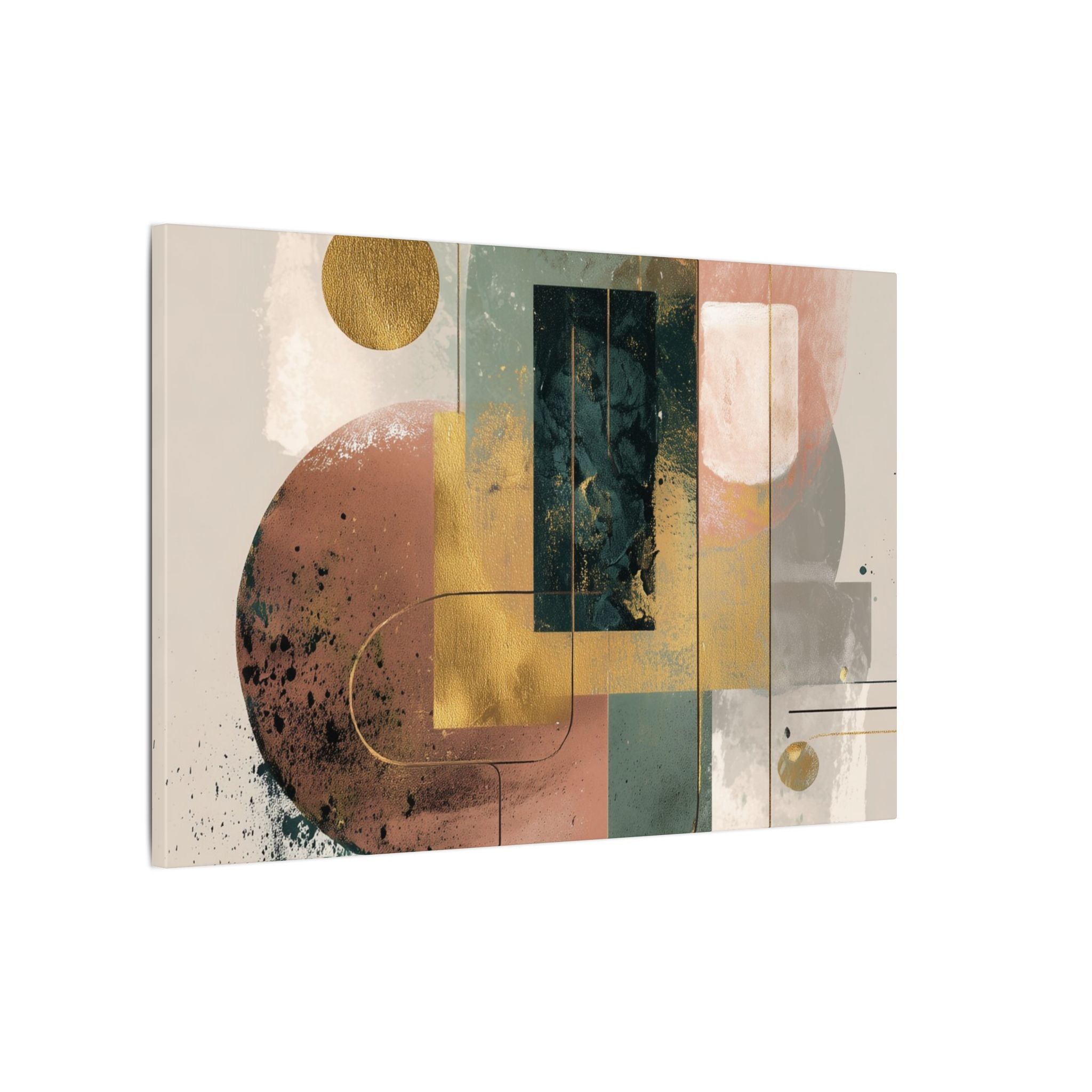 Geometric Harmony: Abstract Composition, Modernist Minimalism, Ethereal Design Layers   |   Custom Orders Accepted