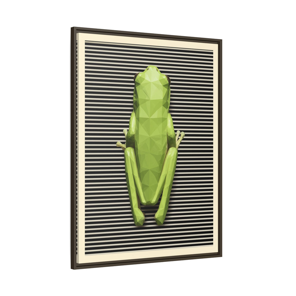 Geometric Amphibian: Low-Poly Frog Design, Digital Art Minimalism   |  Personalized & Custom Orders Available