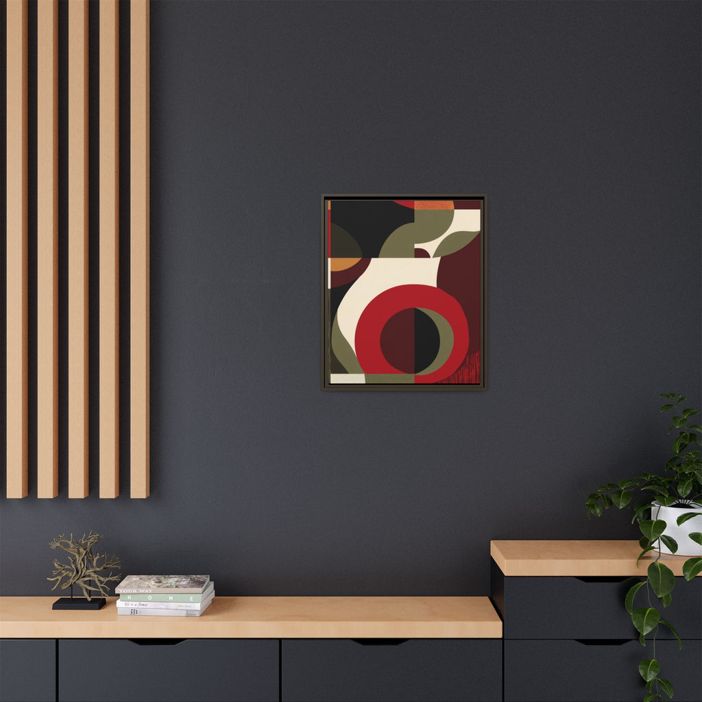 Geometric Intersections: Mid-Century Modern Design, Abstract Architectural Composition, Rhythmic Curved Forms   |   Custom Orders Accepted