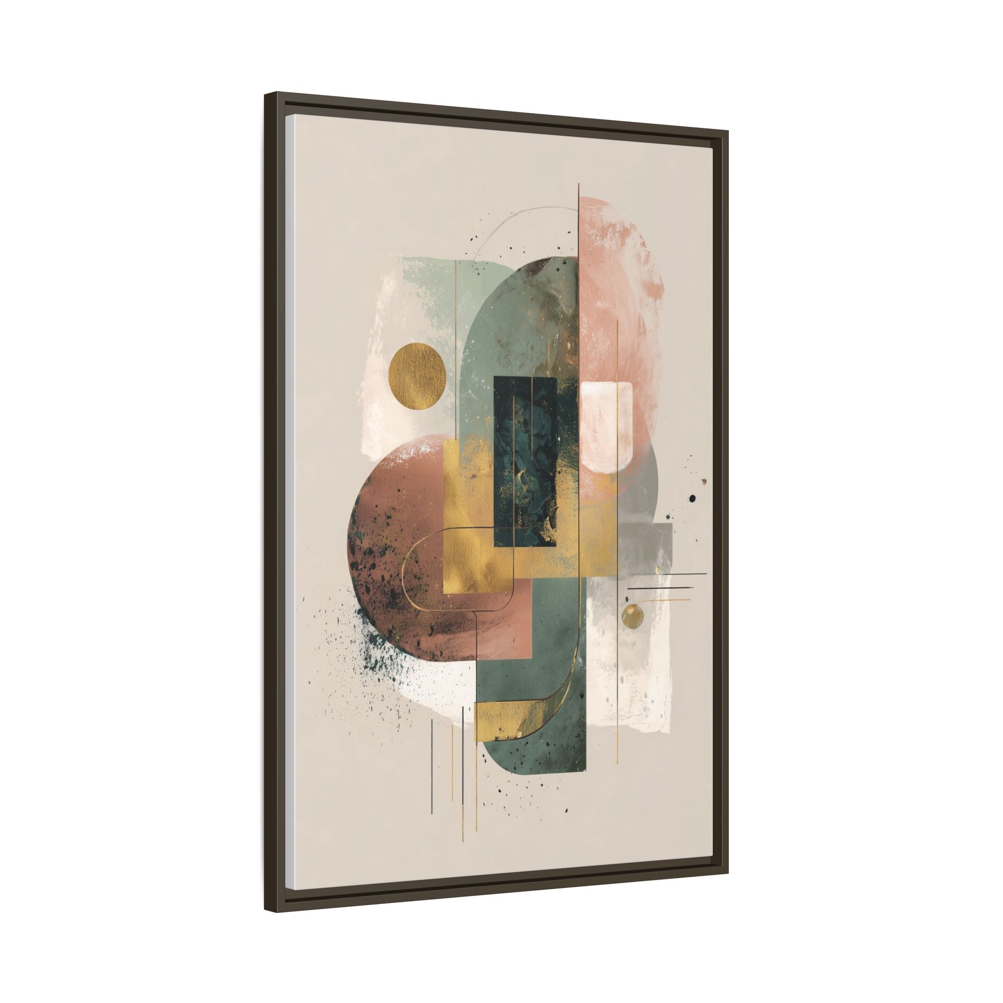 Organic Geometries: Fragmented Forms, Digital Abstract Composition, Layered Minimalist Art   |   Custom Orders Accepted