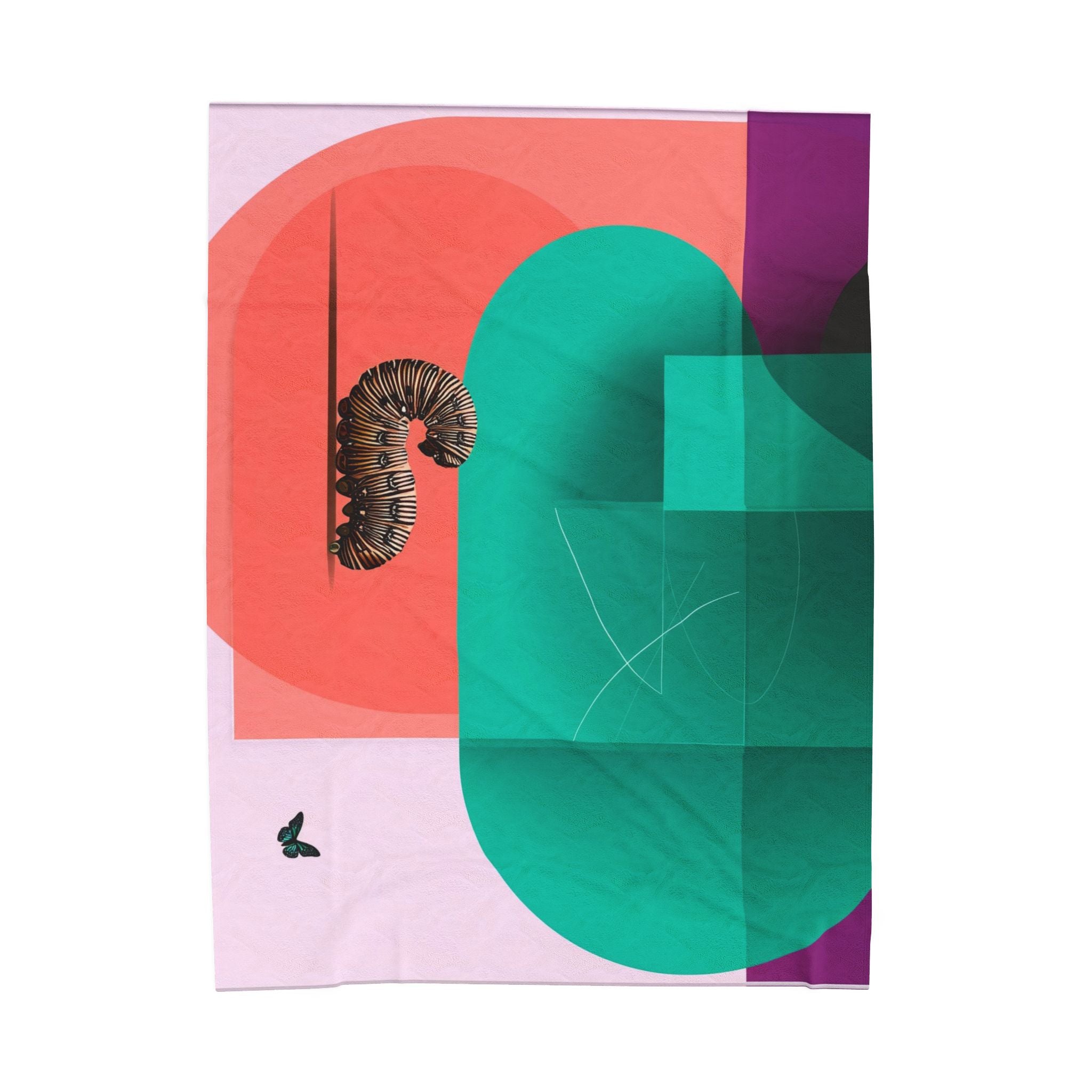 Metamorphosis of Geometry: Abstract Modernist Design, Vibrant Geometric Composition   |    Custom Orders Available