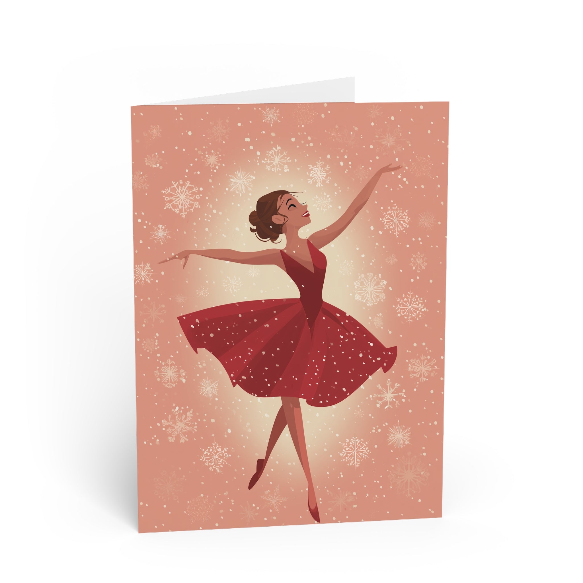 Christmas Salsa Dancing Greeting Card