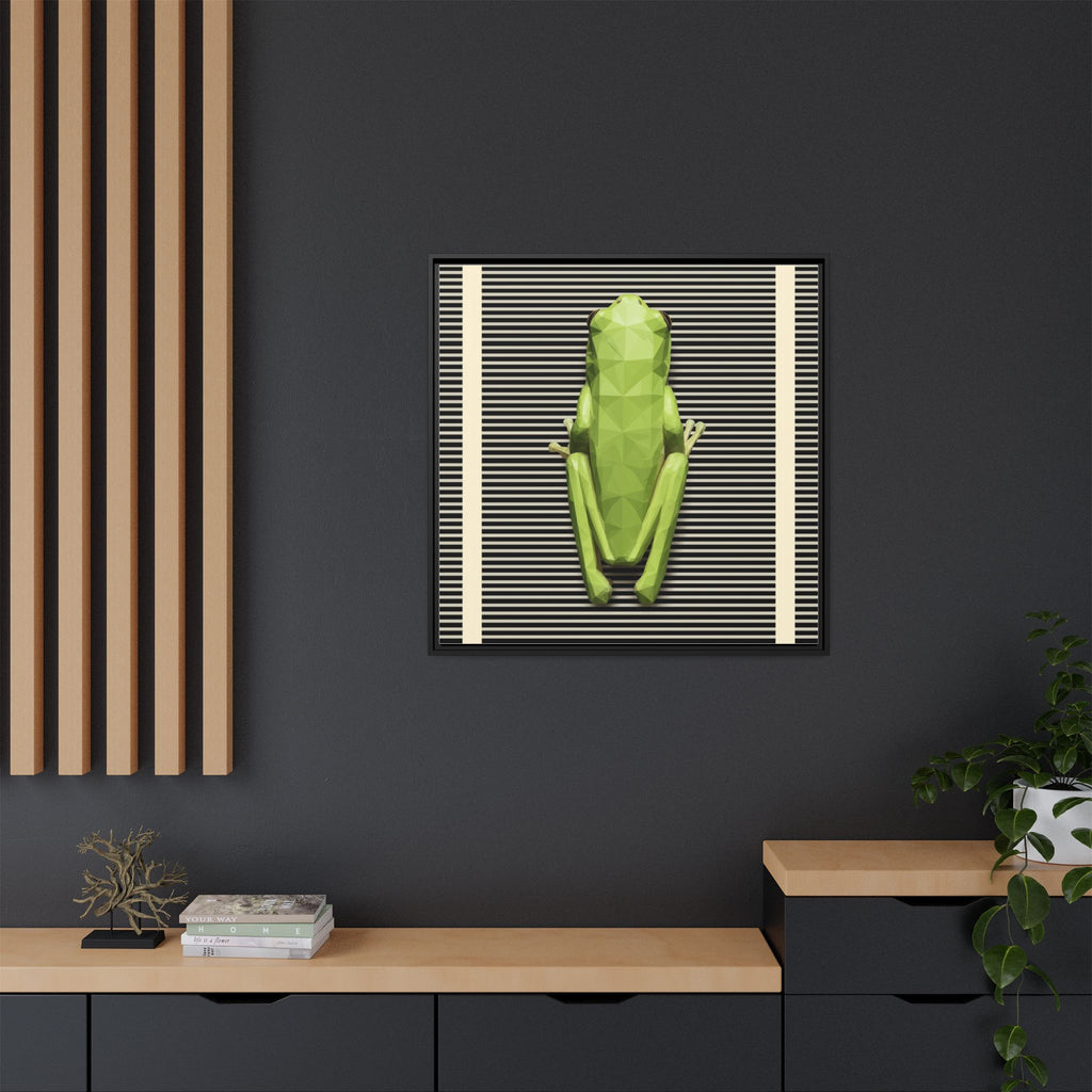 Geometric Amphibian: Low-Poly Frog Design, Digital Art Minimalism   |  Personalized & Custom Orders Available