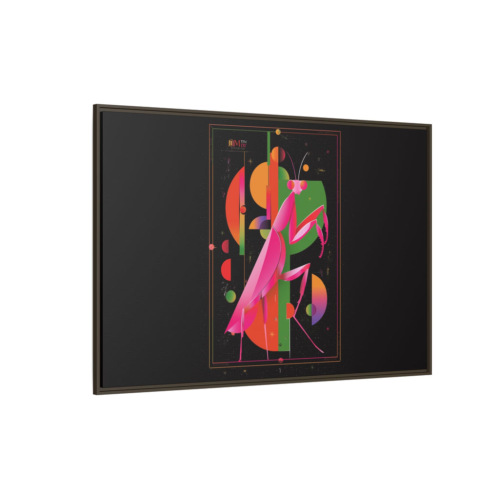 Celestial Mantis: Cubist Geometry, Cosmic Insect Portrait   |    Custom Orders Available