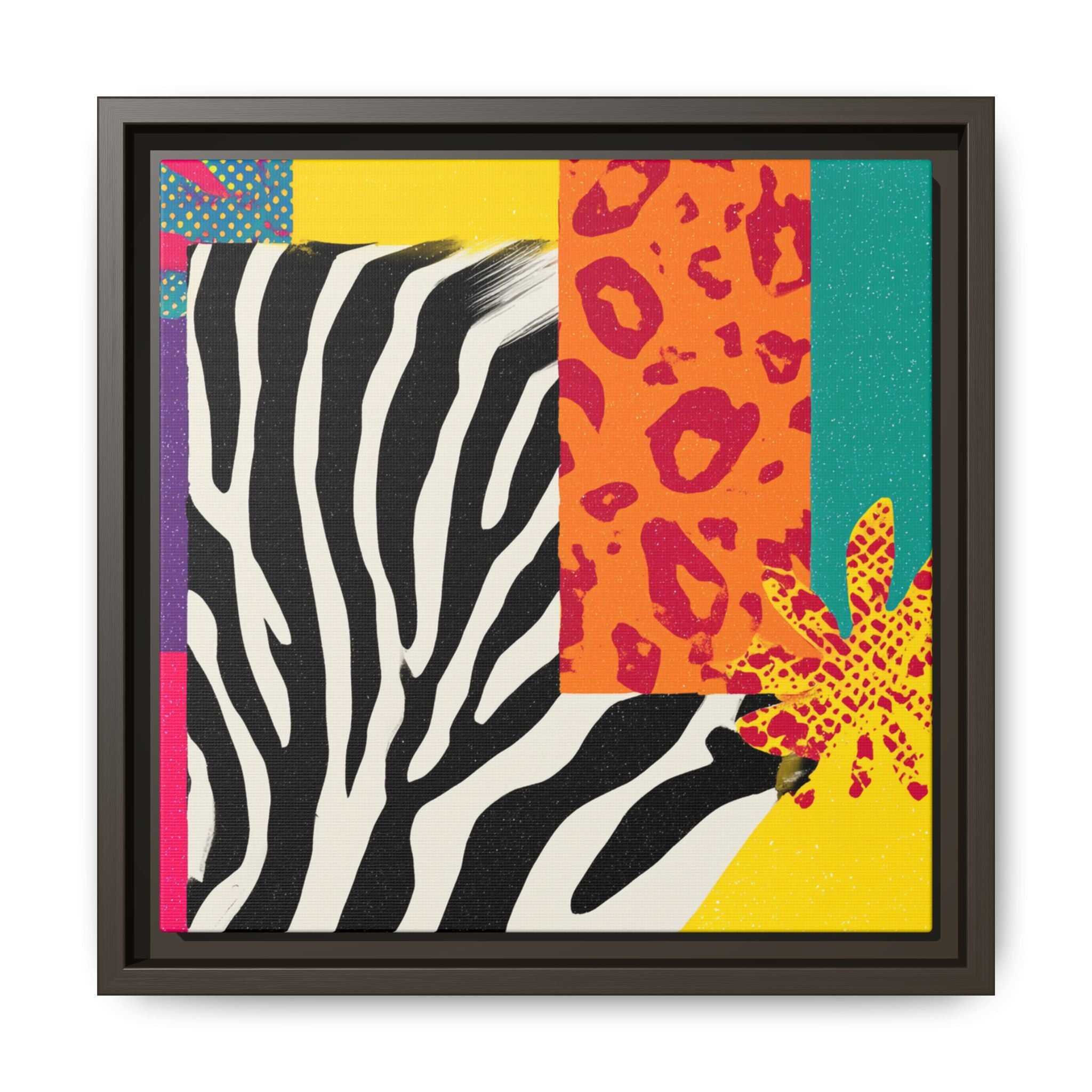 Vibrant Framed Art Print, Colorful Wall Decor, Modern Home Art, Statement Piece for Living Room, Unique Gift, Boho Decor