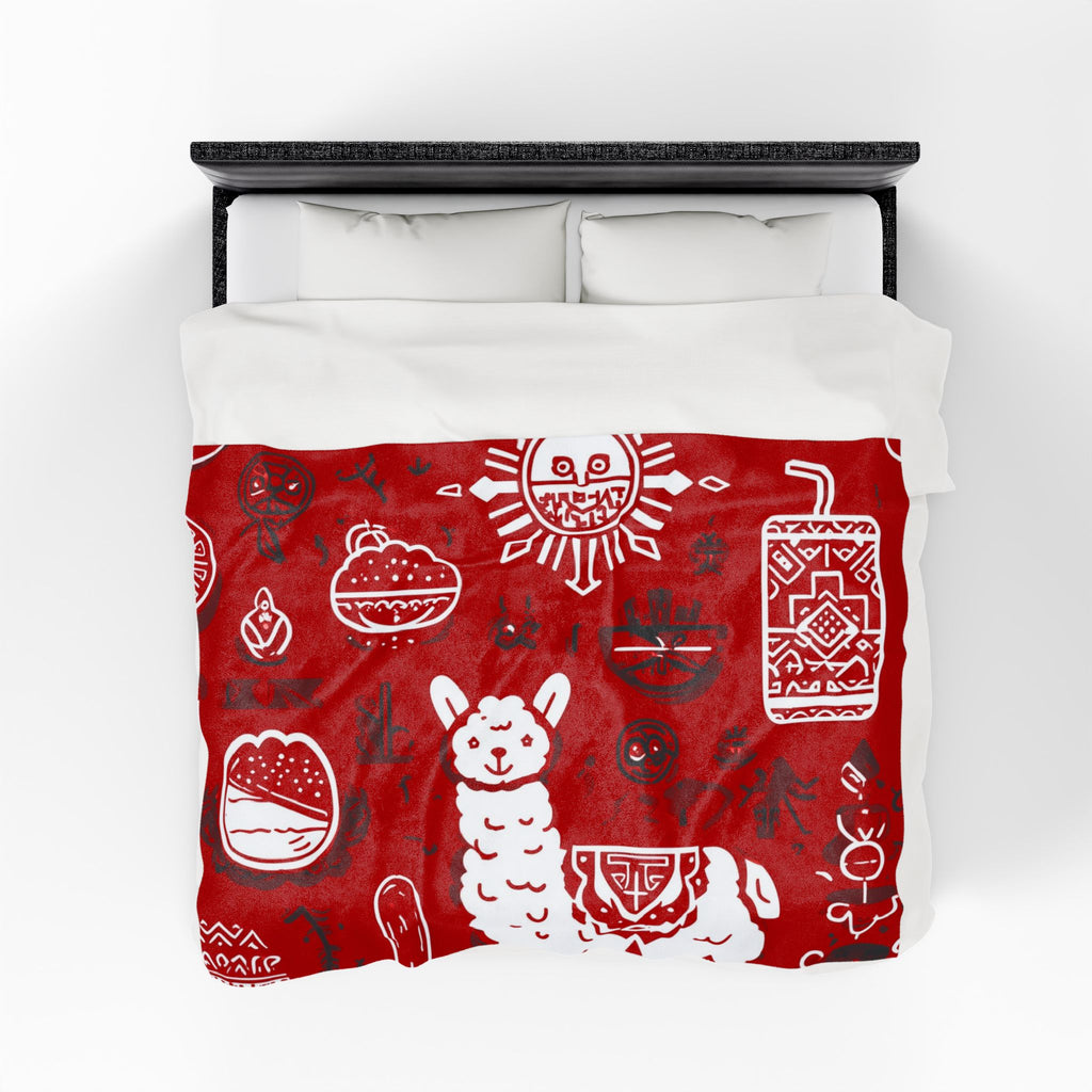 Andean Harmony: Peruvian Cultural Mosaic, Geometric Folklore Illustration   |   Custom Orders Accepted